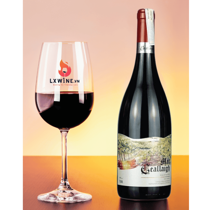 Rượu vang đỏ Mac Cealaigh Shiraz